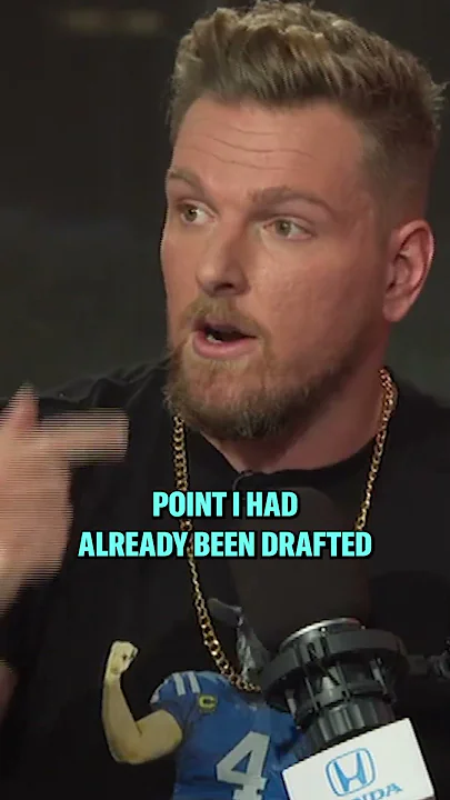 That Time Pat McAfee LIED to the Colts About Knowing How To Hold Field Goals - YouTube 4